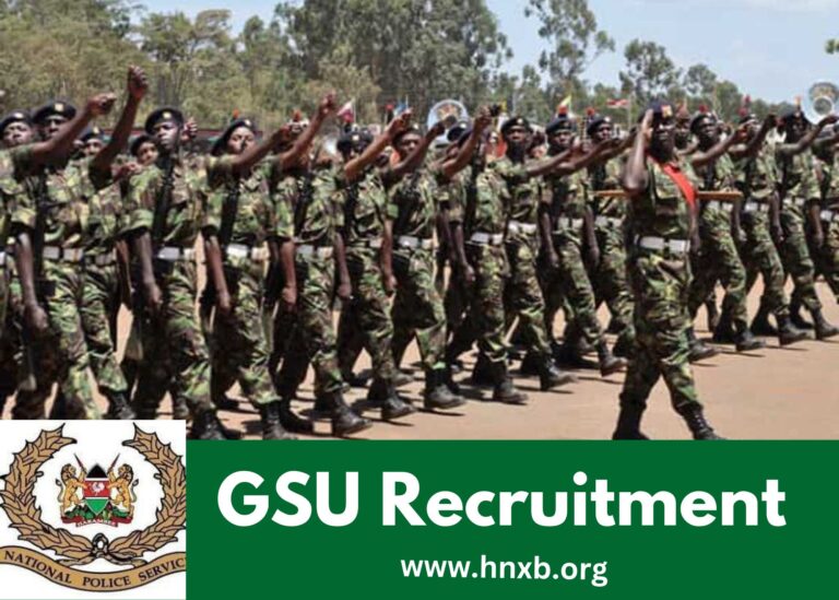 GSU Recruitment 2025/2026 Dates, Center, Application Form Portal