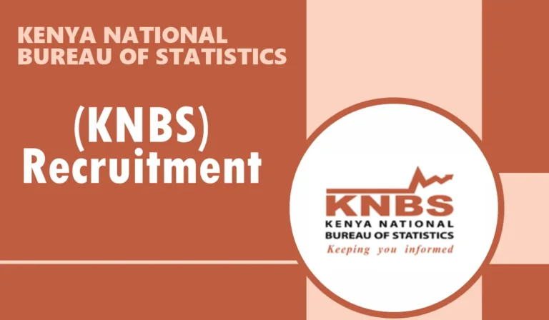 Kenya Census Recruitment 2024/2025 Application Form Portal | knbs.or.ke