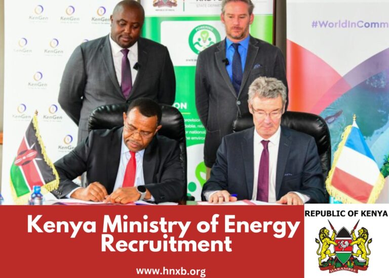 Kenya Ministry of Energy Recruitment 2025/2026 EPRA Jobs