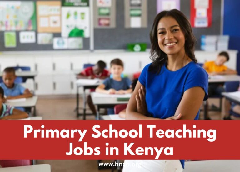 Primary School Teaching Jobs in Kenya 2025