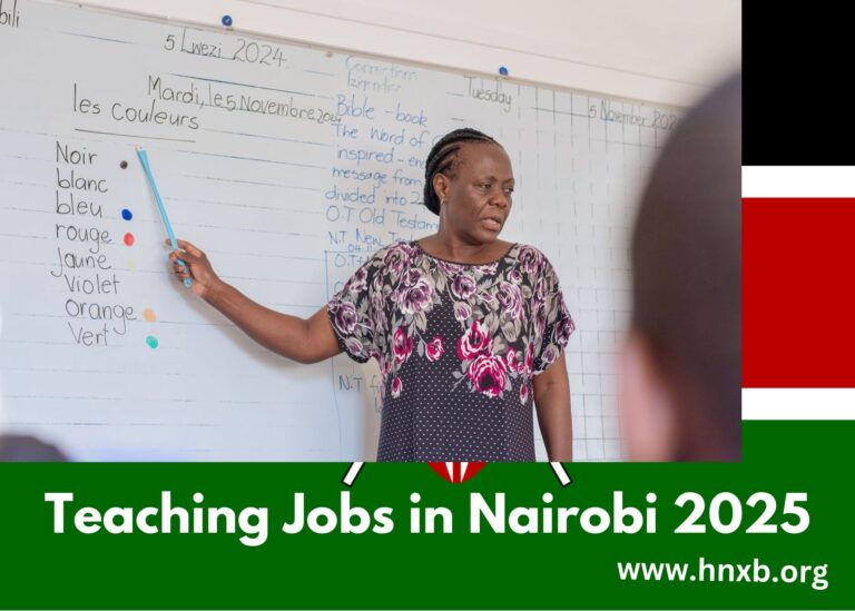 Teaching Jobs in Nairobi 2025 Requirements, How to Apply