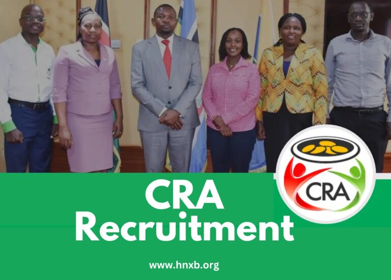 CRA Recruitment 2025/2026, Requirements, How to Apply