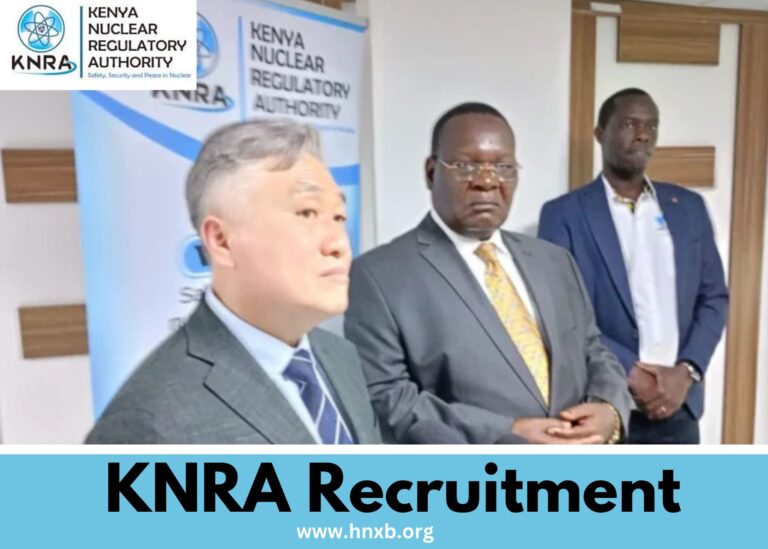 KNRA Recruitment 2025/2026 Jobs Application Portal