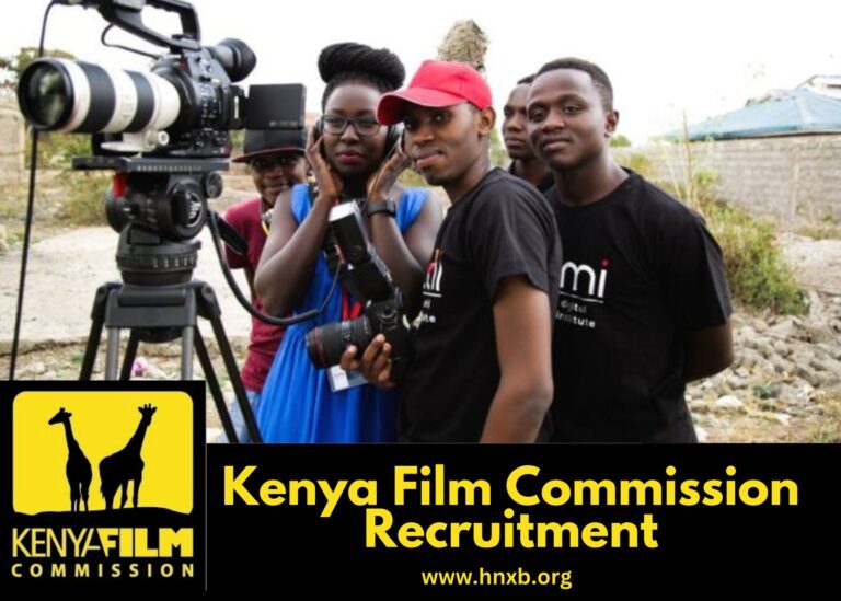 Kenya Film Commission Recruitment 2025/2026 Jobs Portal