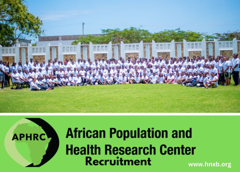 APHRC Jobs in Kenya 2024/2025, Salary, Requirements, How to Apply